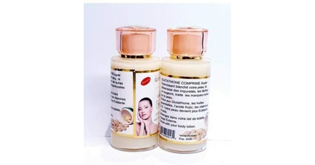 Comprimés Glutathione 6 Pièces - Teint Diamant, éclaircissant Peau - Acide Hyaluronique & Vitamines - Fabriqué En Suisse